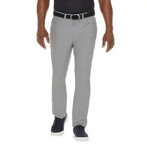 NEW Greg Norman Ultimate 5 Pocket Tech Pants Men's 38X30 Stretch Gray